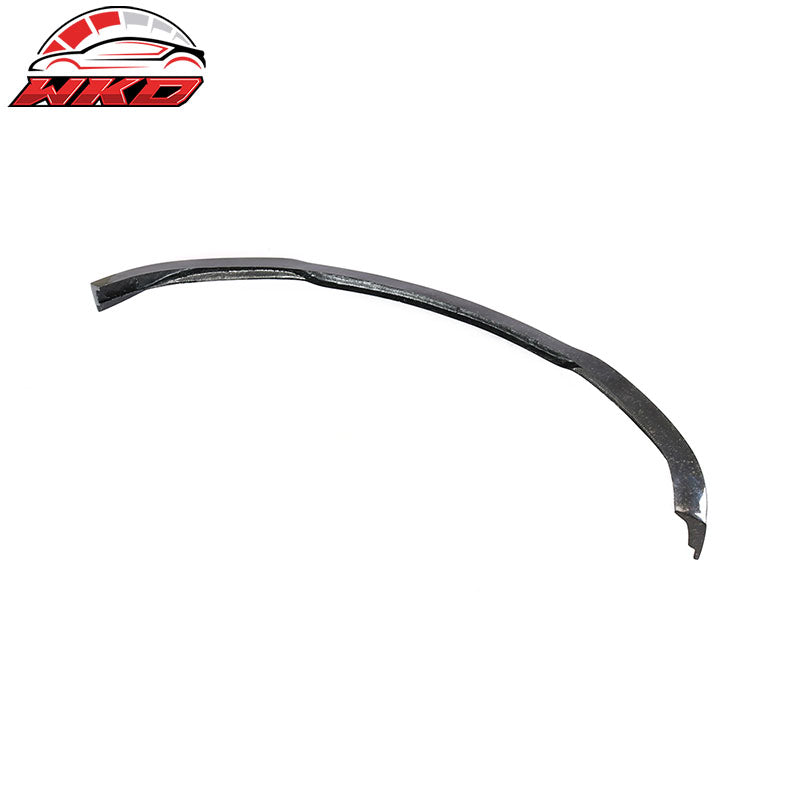 Fits 12-16 Tesla Model S JC Style Front Bumper Lip - Forged Matte Carbon Fiber