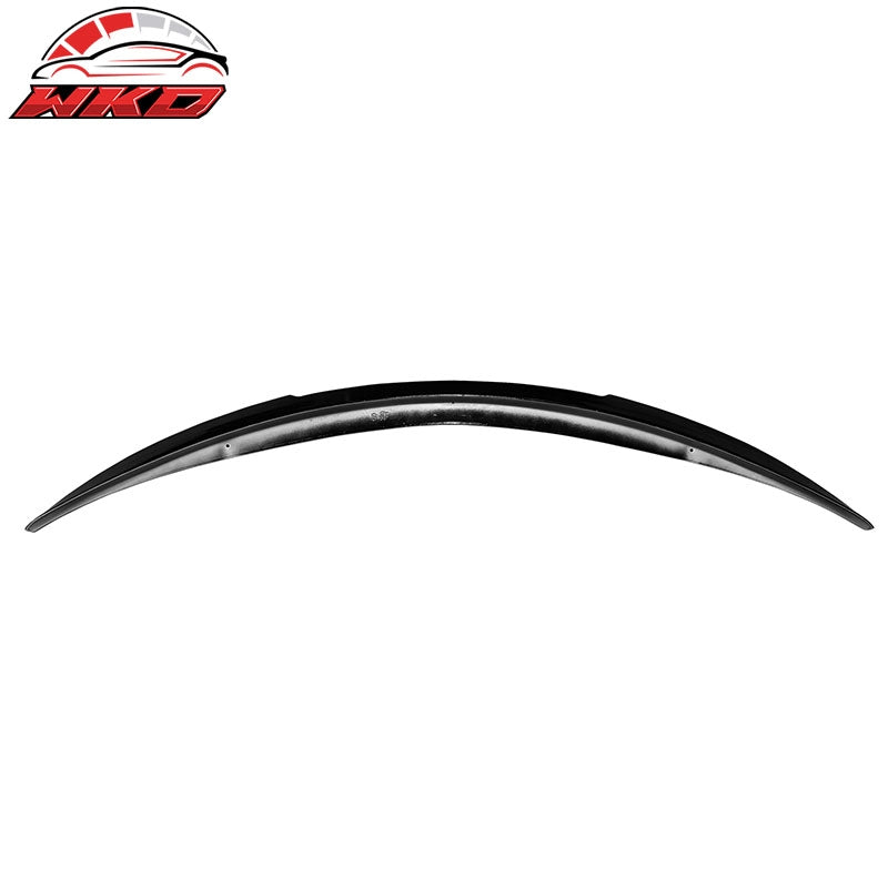 Fits 21-24 Tesla Model S IK Style Gloss Black Trunk Spoiler Rear Wing Lip ABS