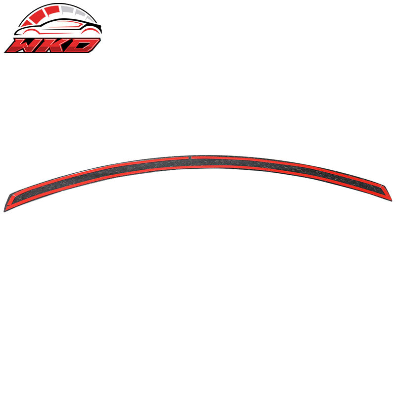 Fits 12-26 Tesla Model S OE Factory Style Trunk Spoiler Forged Carbon Fiber CF