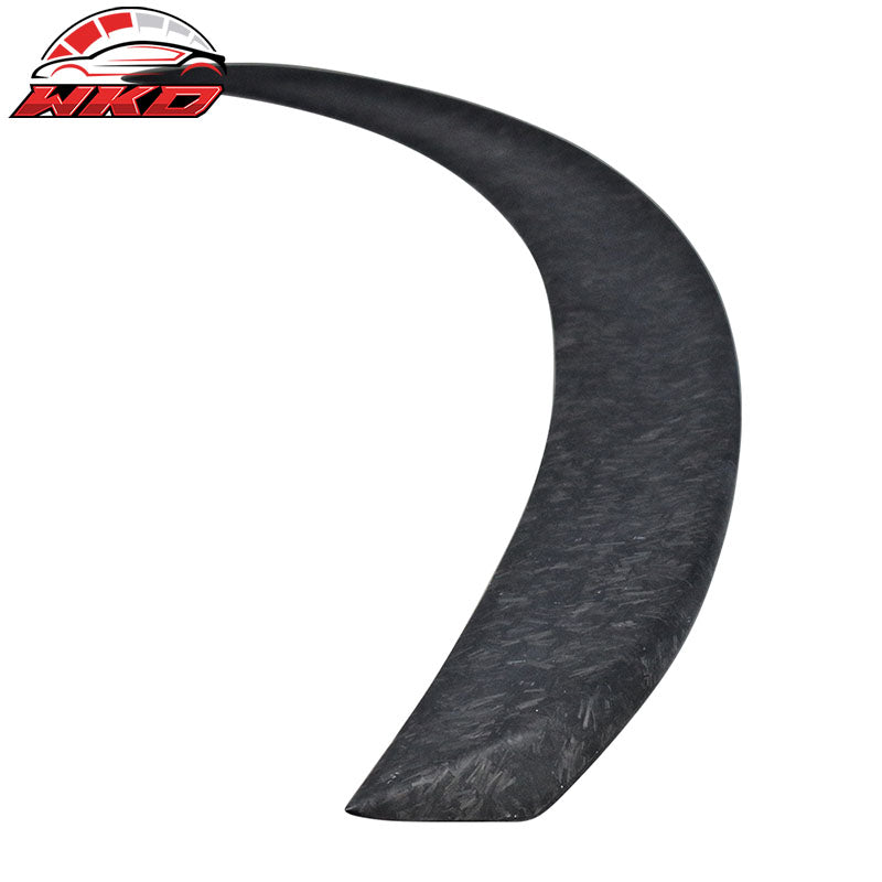 Fits 12-26 Tesla Model S OE Factory Style Trunk Spoiler Forged Carbon Fiber