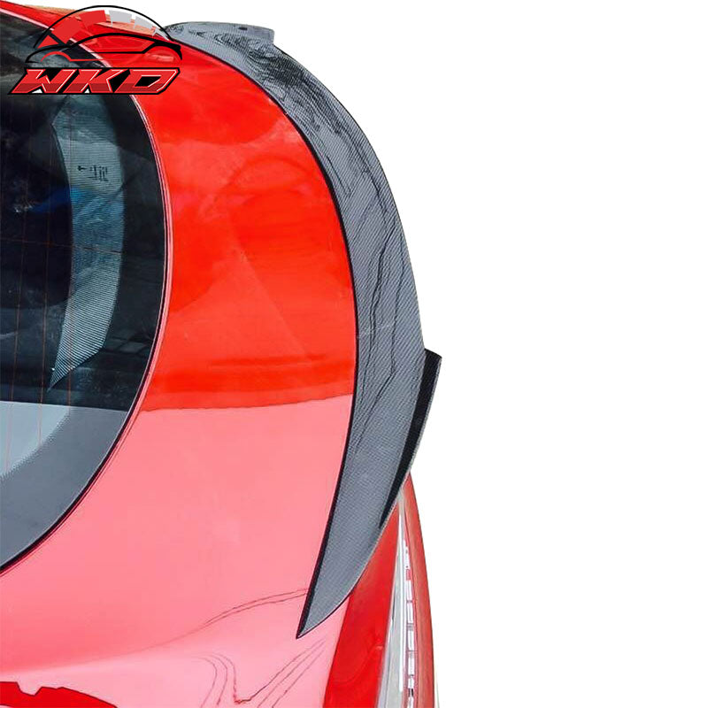 Fits 12-23 Tesla Model S JC Style Trunk Spoiler Wing - Matte Carbon Fiber