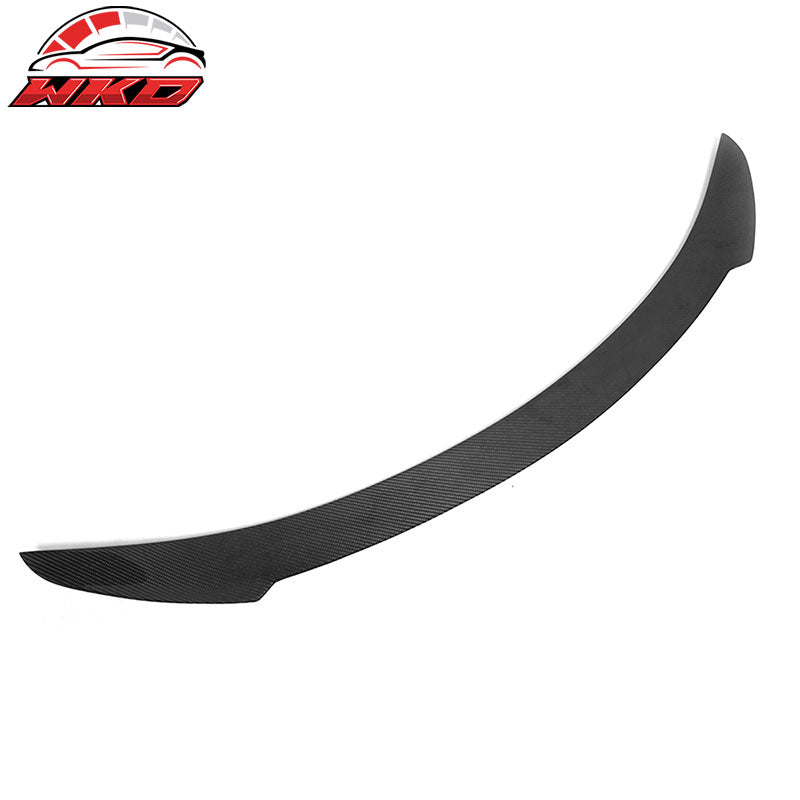 Fits 12-23 Tesla Model S JC Style Trunk Spoiler Wing - Matte Carbon Fiber