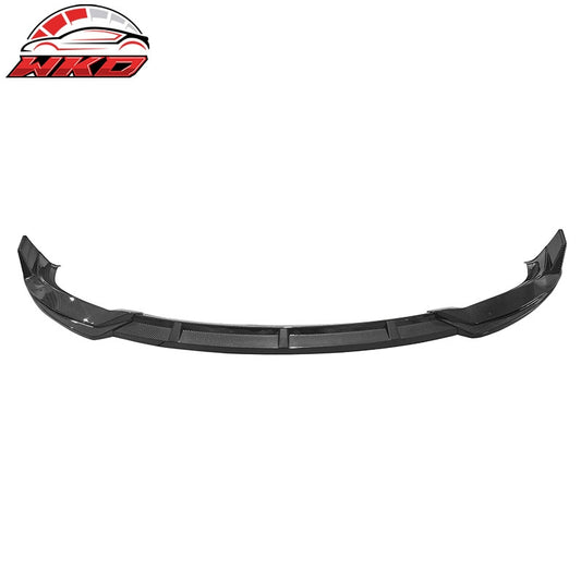 Wholesale For 16-21 Tesla Model X Front Bumper Lip Splitter Splitter PP Carbon Fiber Print - Wikond Auto