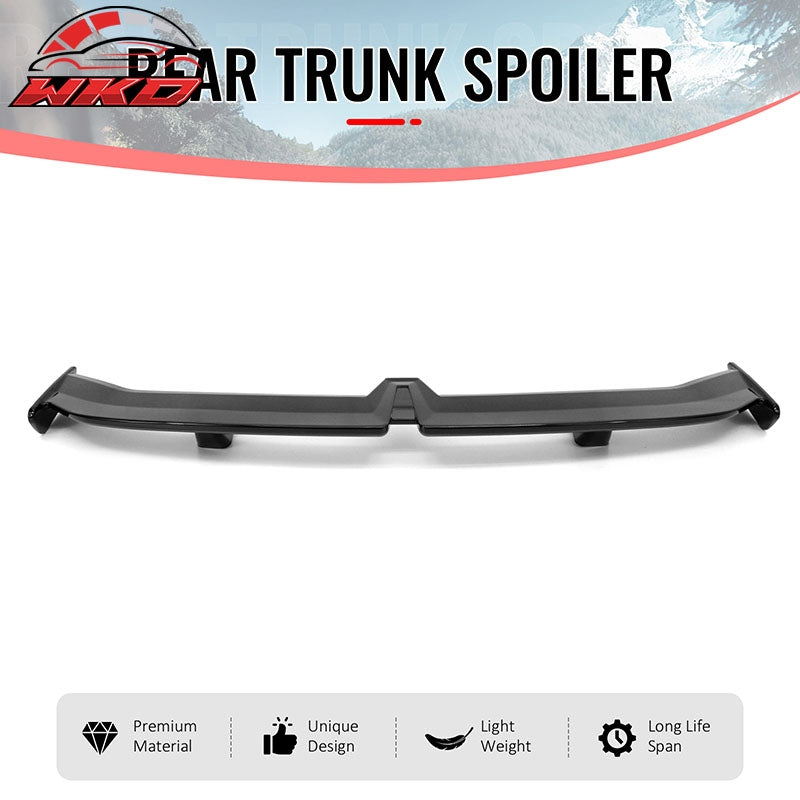 Fits 20-26 Tesla Model Y 54" PRO Style Rear Trunk Spoiler Wing Gloss Black ABS