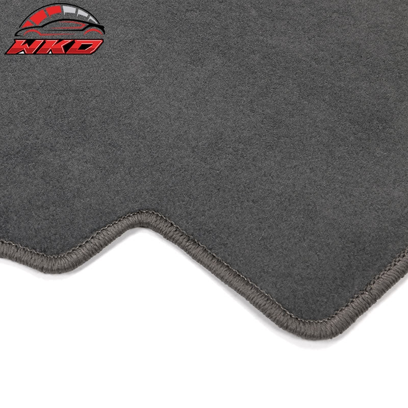 Wholesale 20-25 Tesla Model Y 4-Door Floor Mats Carpet Front & Rear Nylon Gray - 3PCS - Wikond Auto