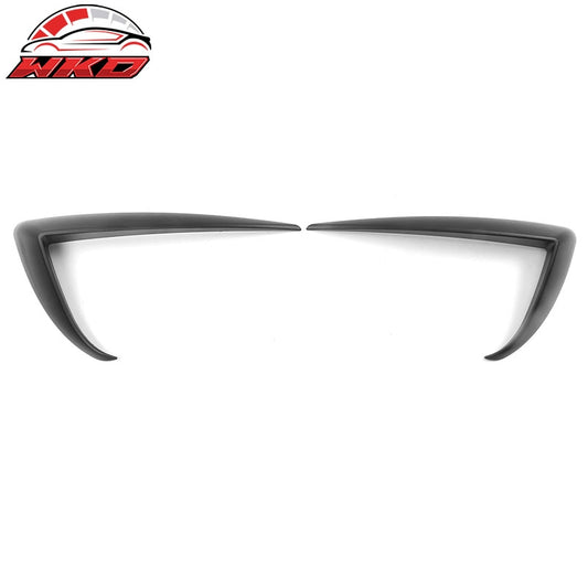 Wholesale 20-24 Tesla Model Y Matte Black Fog Light Lamp Trim Eyebrows Cover ABS Pair