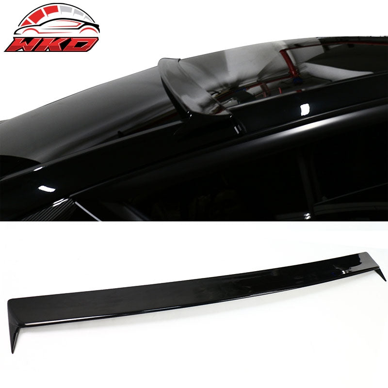 Wholesale 20-25 Tesla Model Y Gloss Black Rear Roof Spoiler Wing Lip Windshield ABS