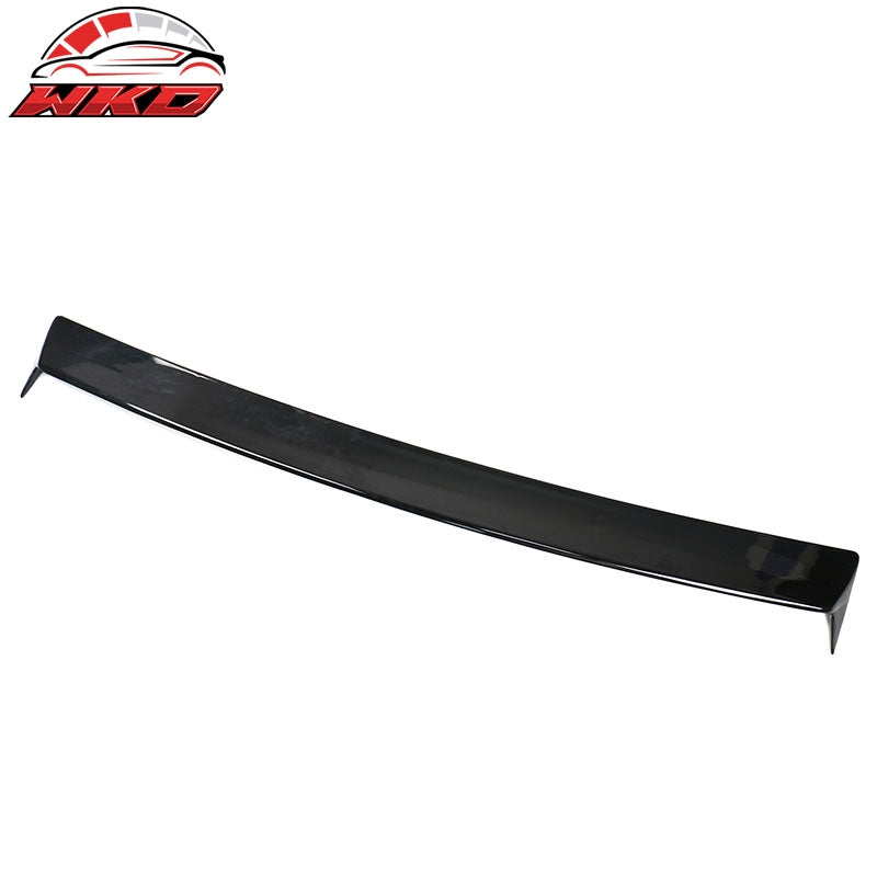 Fits 20-25 Tesla Model Y Gloss Black Rear Roof Spoiler Wing Lip Windshield ABS