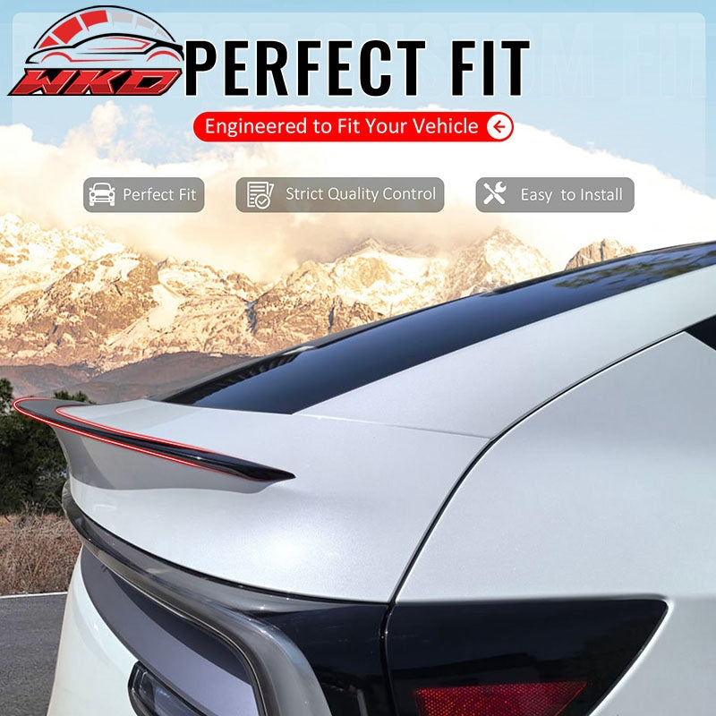Wholesale 2026 Tesla Model Y Juniper OE Style Trunk Spoiler Gloss Black Rear Wing ABS - Wikond Auto