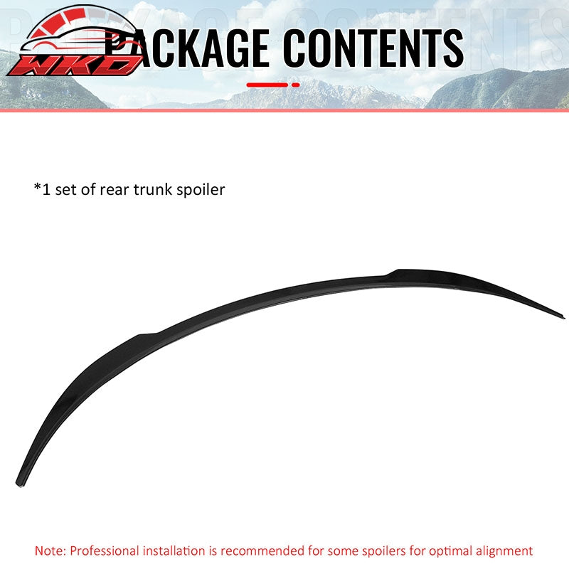 Wholesale 20-25 Tesla Model Y MX Style Rear Trunk Lid Spoiler Wing Lip Gloss Black - Wikond Auto