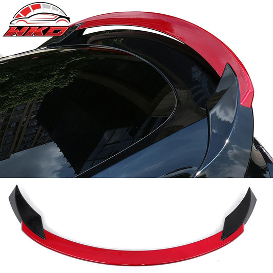 Wholesale 20-25 Tesla Model Y Sport Style Trunk Spoiler Wing ABS Gloss Black & Red - Wikond Auto