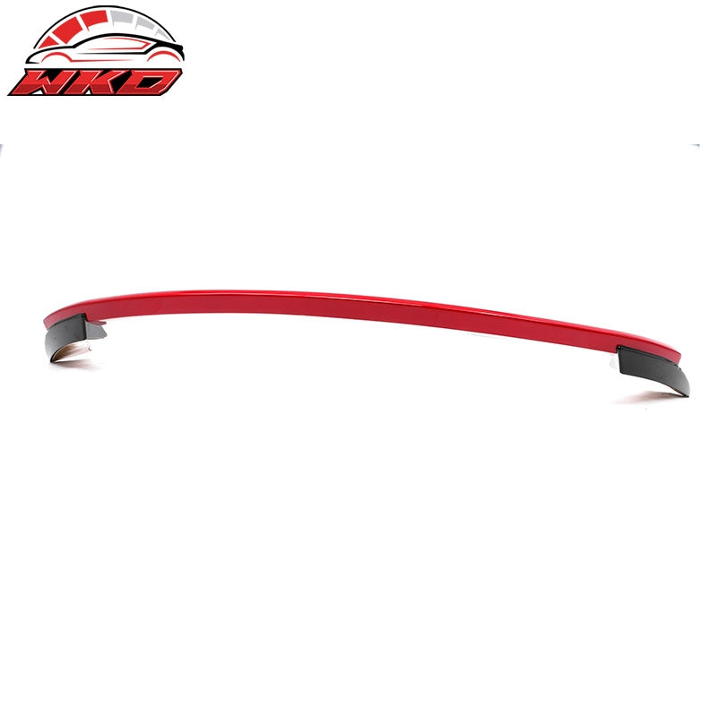 Fits 20-25 Tesla Model Y Sport Style Trunk Spoiler Wing ABS Gloss Black & Red