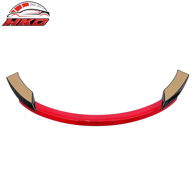 Fits 20-25 Tesla Model Y Sport Style Trunk Spoiler Wing ABS Gloss Black & Red