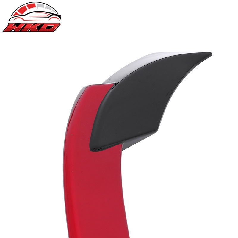 Fits 20-25 Tesla Model Y Sport Style Trunk Spoiler Wing ABS Gloss Black & Red