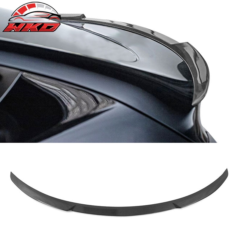 Wholesale 20-25 Tesla Model Y Trunk Spoiler Carbon Fiber Print Rear Decklid Boot Wing