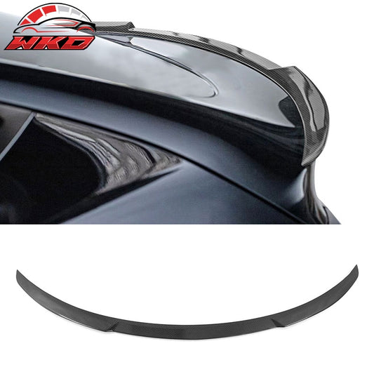 Wholesale 20-25 Tesla Model Y Trunk Spoiler Carbon Fiber Print Rear Decklid Boot Wing - Wikond Auto