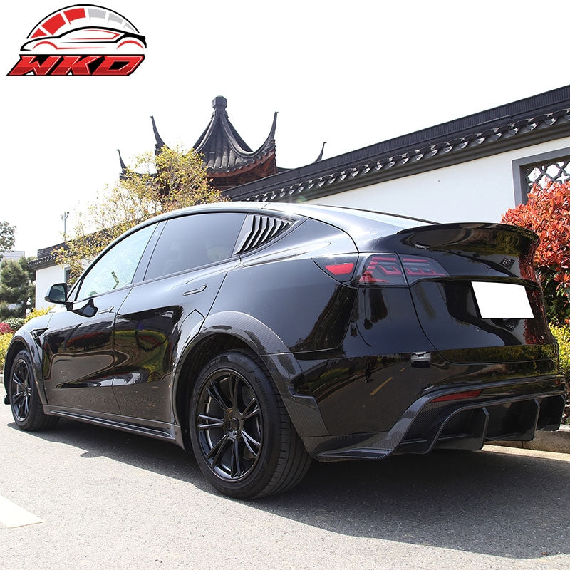 Wholesale 20-24 Tesla Model Y 19'' Arachnid Wheel Hubcaps Rim Covers Gloss Black 4PCS - Wikond Auto