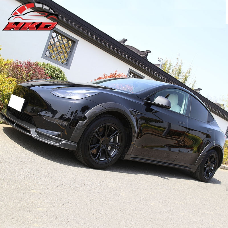 Wholesale 20-24 Tesla Model Y 19'' Arachnid Wheel Hubcaps Rim Covers Gloss Black 4PCS - Wikond Auto