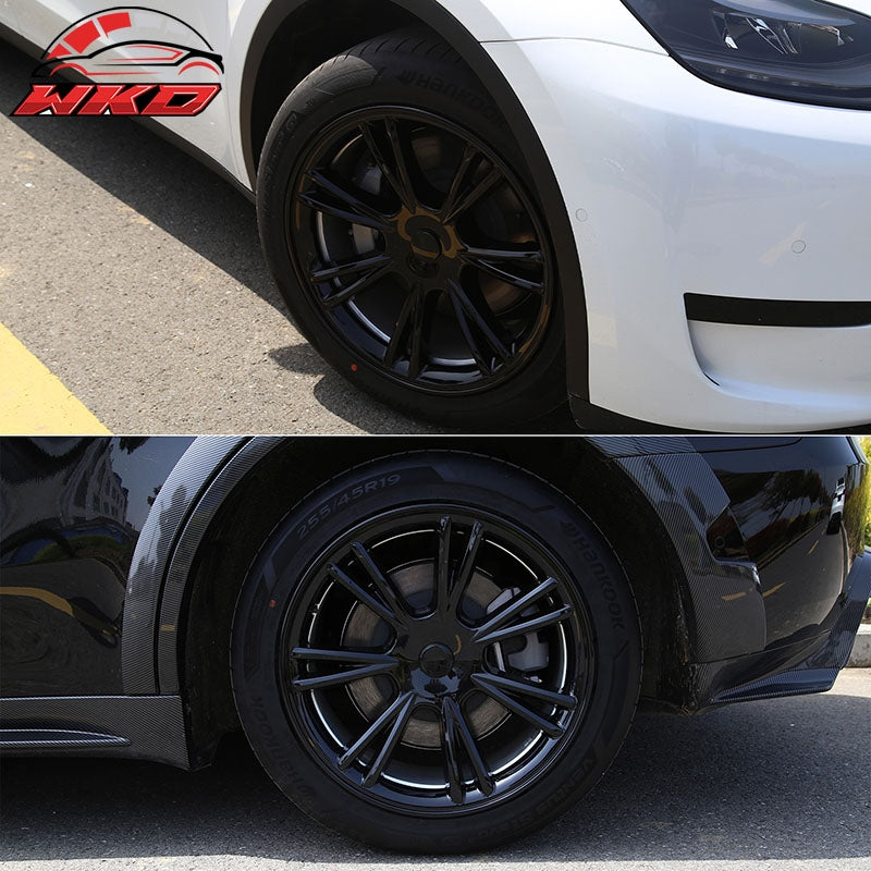 Wholesale 20-24 Tesla Model Y 19'' Arachnid Wheel Hubcaps Rim Covers Gloss Black 4PCS - Wikond Auto
