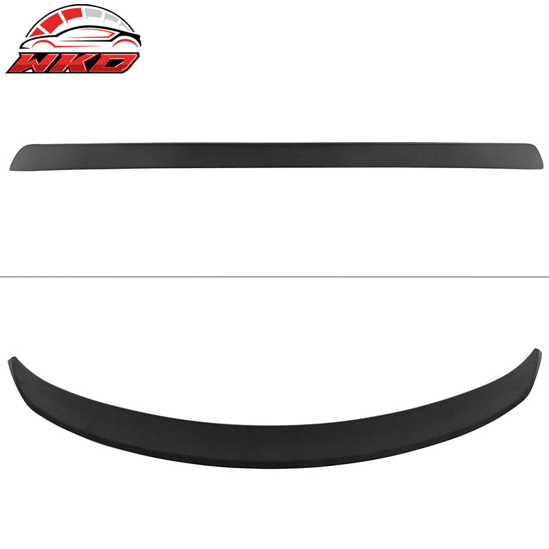 Fits 20-25 Tesla Model Y A Style Rear Trunk Lid Spoiler Wing Lip ABS Unpainted