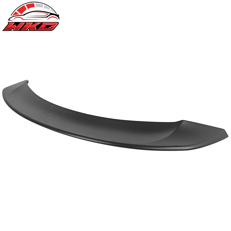 Fits 17-23 Tesla Model 3 S Style Rear Trunk Spoiler Wing Lip Unpainted Black ABS