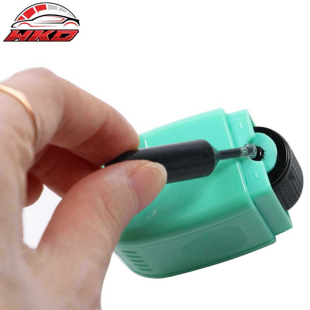 0.67 In Identify Theft Protection Guard Wide Roller Stamp w/ 3 Ink Refill Green