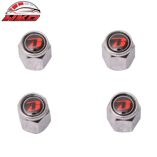 4X Tire Wheel Rims Stem Air Valve Caps Cover Car Truck Silver Aluminum | Wholesale