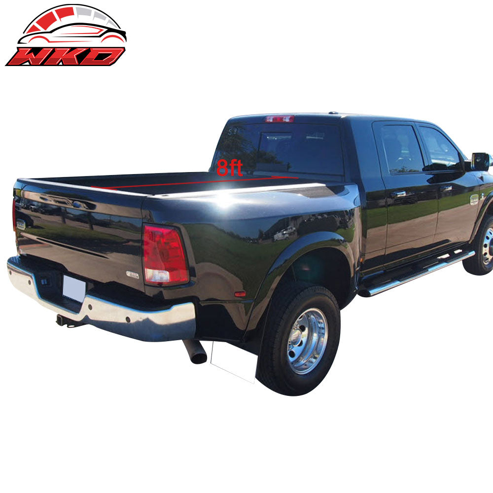 Fits 02-17 Dodge Ram 1500 2500 8FT Trunk Bed Lock Soft Roll Up Tonneau Cover