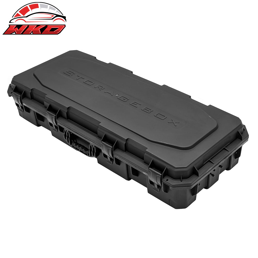 45X22X10" Universal Truck Pickup Tool Box 120L Storage Organizer Case - Black PP