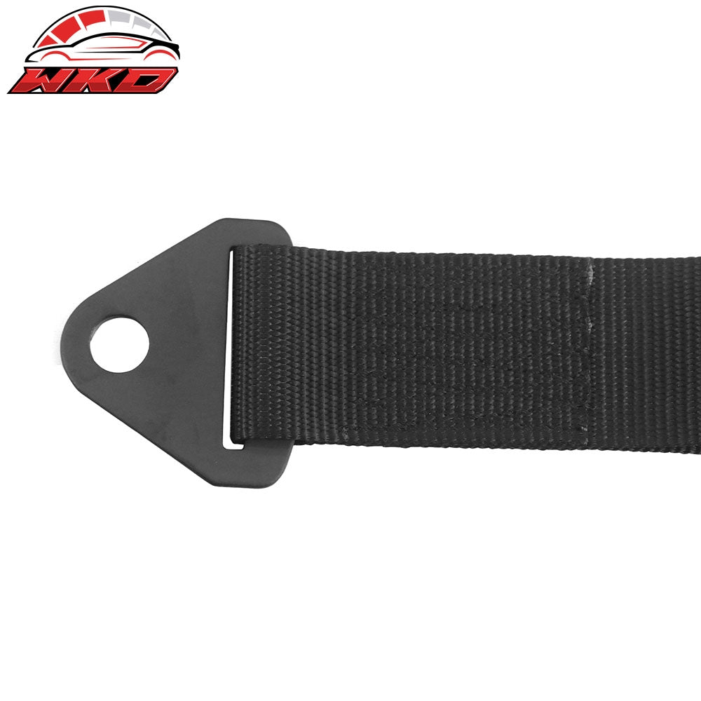 Wholesale 5700lbs Universal Black Tow Strap Decorative Racing Trailer Belt With IKON Logo - Wikond Auto