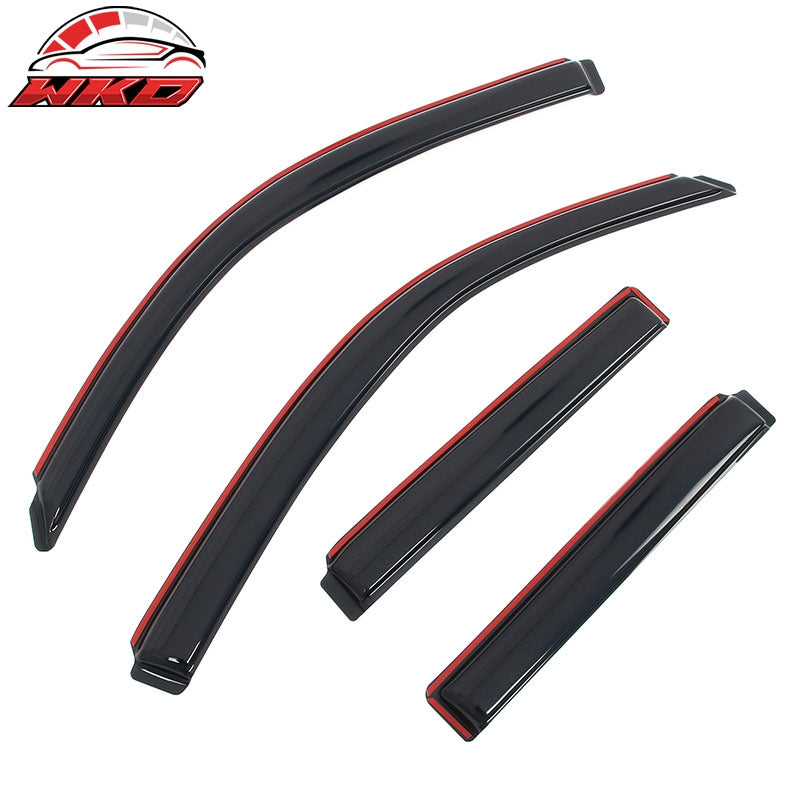 Fits 03-09 Toyota 4Runner 3D TPE Floor Mats Carpets + Trunk Mat + Window Visors