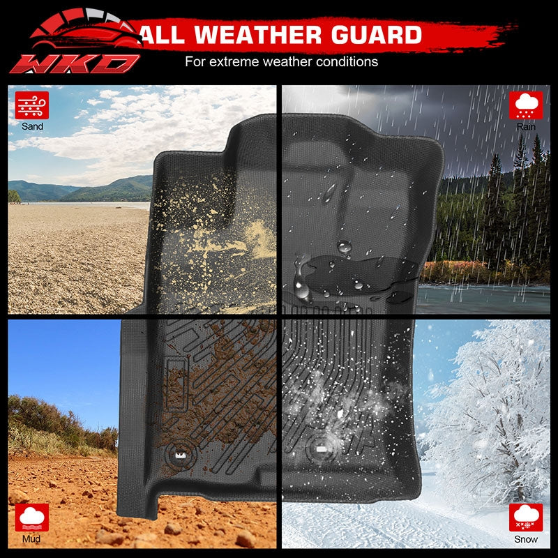 Wholesale 10-12 Toyota 4Runner & 10-13 Lexus GX460 Anti-Slip Floor Mats TPE Carpets - Wikond Auto