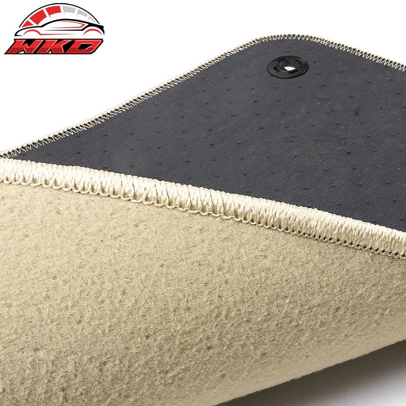 Fits 14-24 Toyota 4Runner 14-23 Lexus GX460 Floor Mats Liner Carpets Nylon Beige