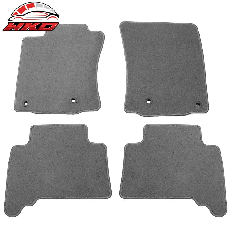 Wholesale 14-24 Toyota 4Runner 14-23 Lexus GX460 Nylon Floor Mats Liner Gray Carpets