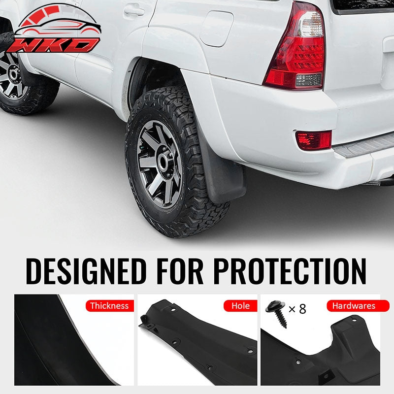 Fits 05-09 Toyota 4Runner Limited SR5 Fender Mud Flaps Wheel Arch Splash Guards