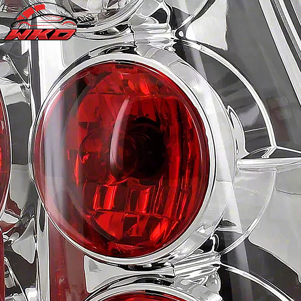 Fits 03-09 Toyota 4Runner Altezza Style Chrome Clear Lens Tail Lights Lamps Pair