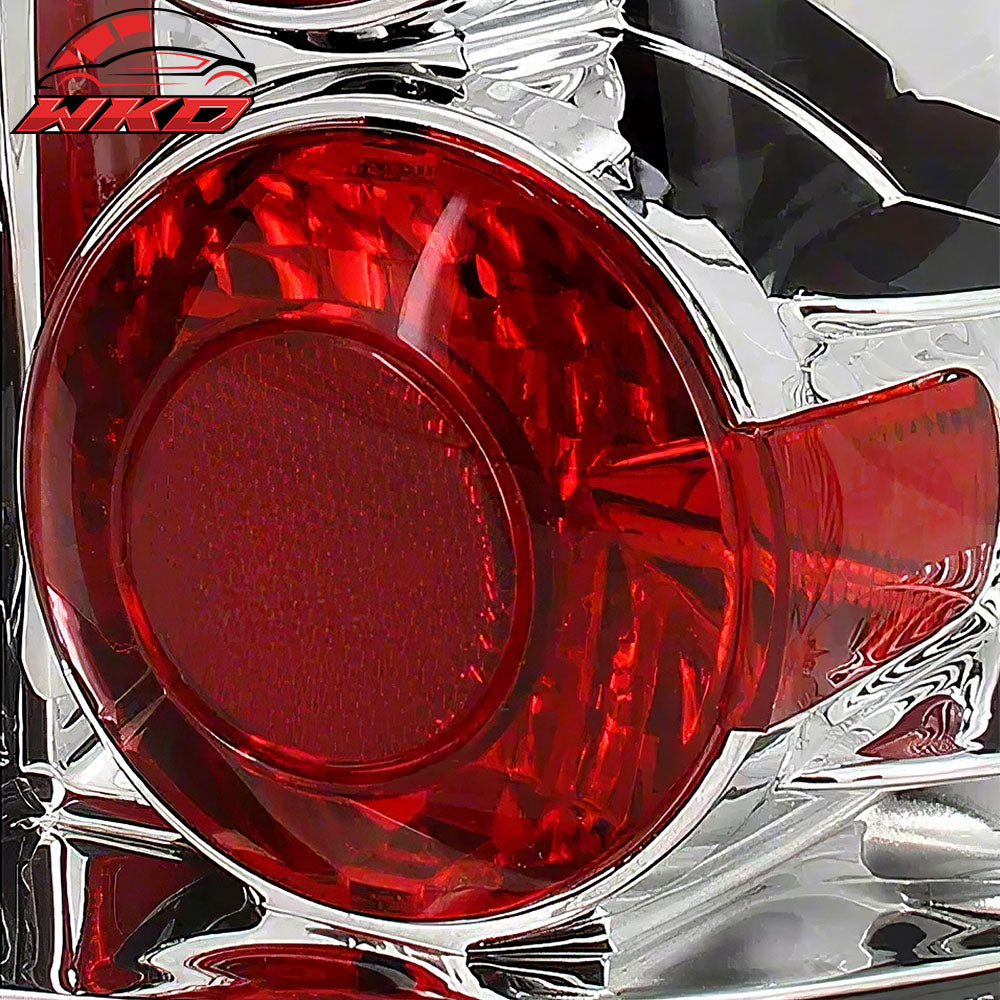 Fits 03-09 Toyota 4Runner Altezza Style Chrome Clear Lens Tail Lights Lamps Pair