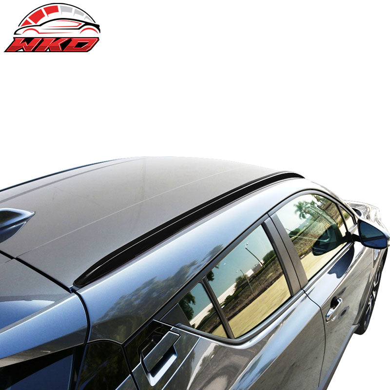 Fits 18-20 Toyota C-HR OE Style Black Top Roof Rack Rails Cargo Bar Aluminum 2PC