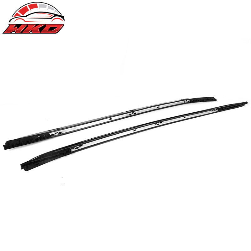 Fits 18-20 Toyota C-HR OE Style Black Top Roof Rack Rails Cargo Bar Aluminum 2PC