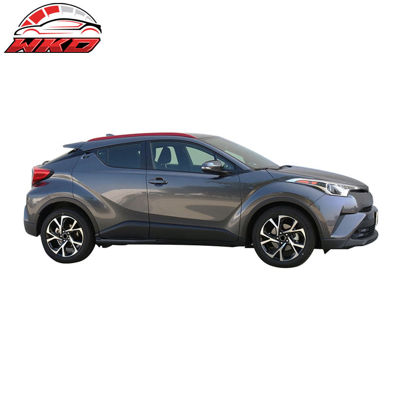 Fits 18-20 Toyota C-HR OE Style Red Top Roof Rack Rails Cargo Cross Bar Aluminum