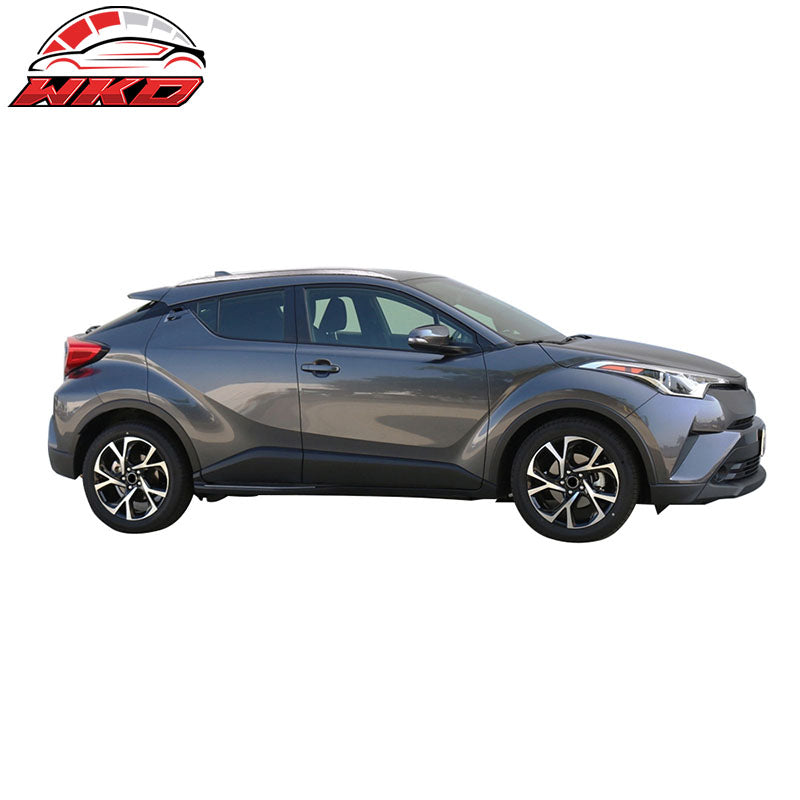 Fits 18-20 Toyota C-HR OE Style Silver Top Roof Rack Rails Cargo Bar Aluminum