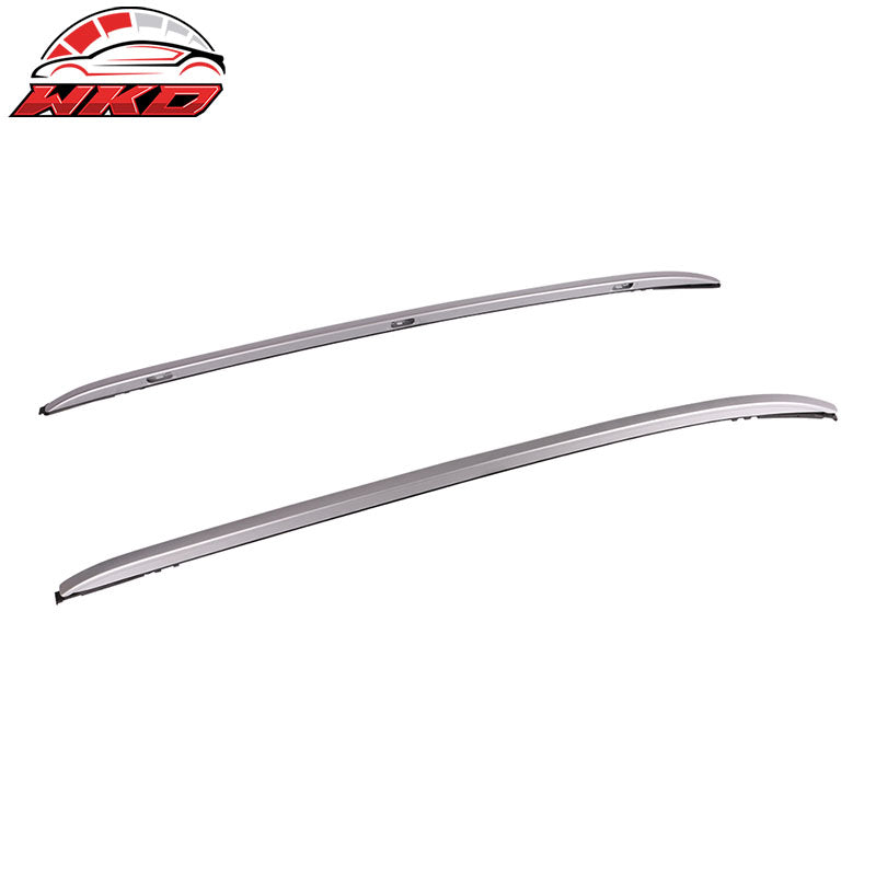 Fits 18-20 Toyota C-HR OE Style Silver Top Roof Rack Rails Cargo Bar Aluminum