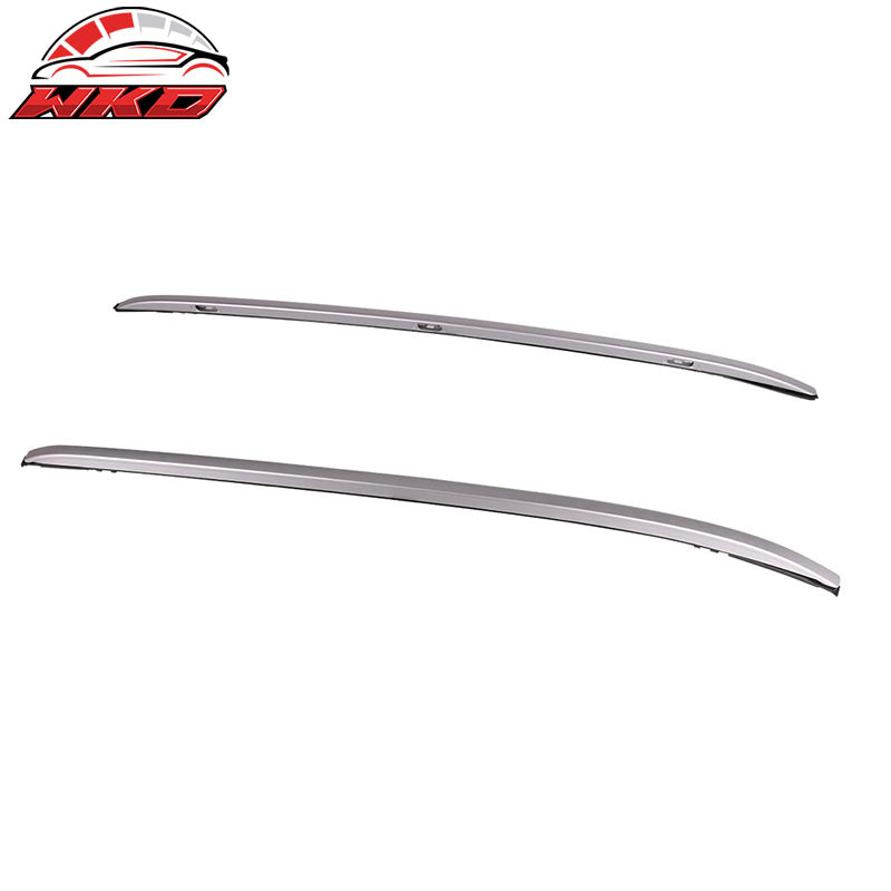 Fits 18-20 Toyota C-HR OE Style Silver Top Roof Rack Rails Cargo Bar Aluminum