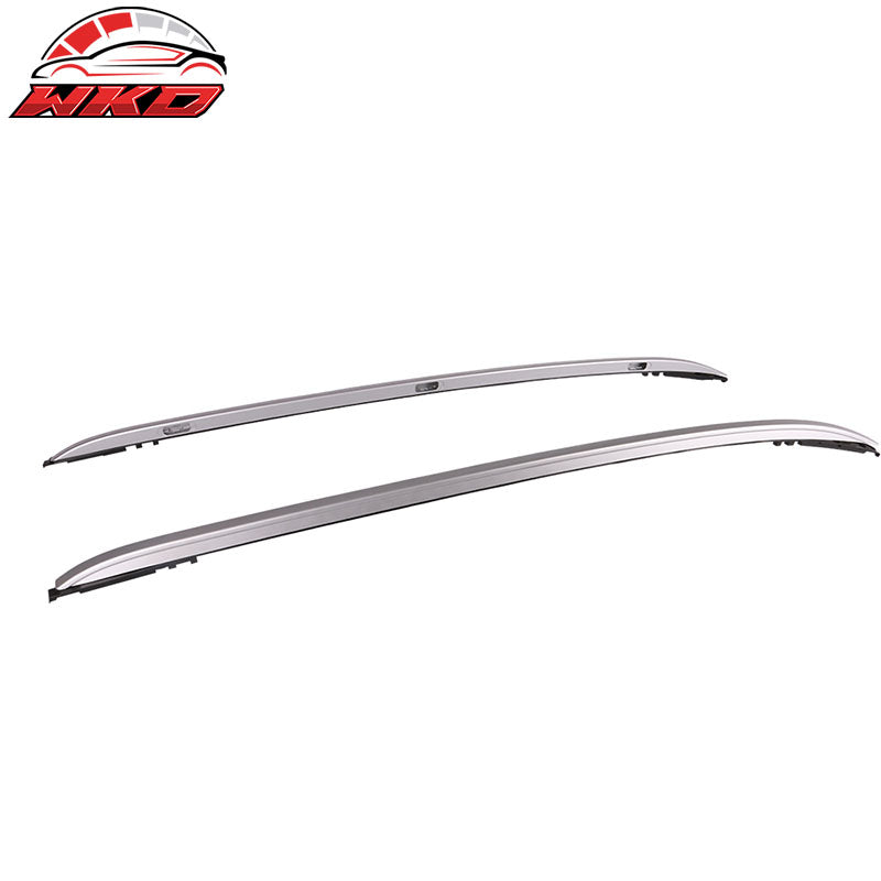 Fits 18-20 Toyota C-HR OE Style Silver Top Roof Rack Rails Cargo Bar Aluminum