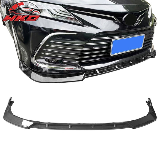 Wholesale 21-24 Toyota Camry 3PCS Front Bumper Lip Carbon Fiber Print