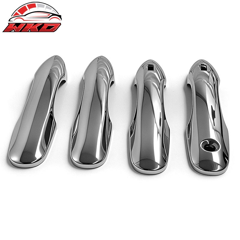Fits 18-24 Toyota Camry ABS Door Handle Cover w/ 1 Key Hole& 2 Smart Key Cut-Out