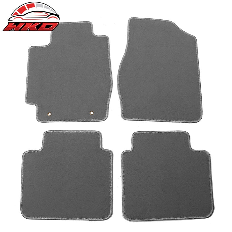 Wholesale 02-06 Toyota Camry 4PCS Front Rear Auto Floor Mats Liner Carpets Nylon Grey