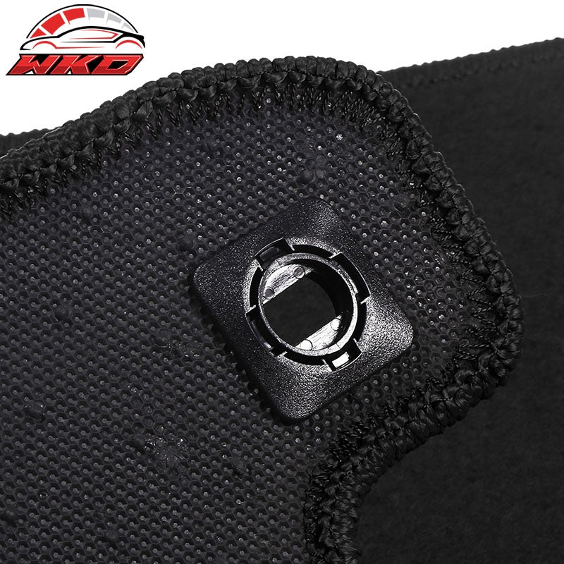 Fits 12-17 Toyota Camry Floor Mats Nylon Black Non-Slip Auto Carpets 4Pcs Set