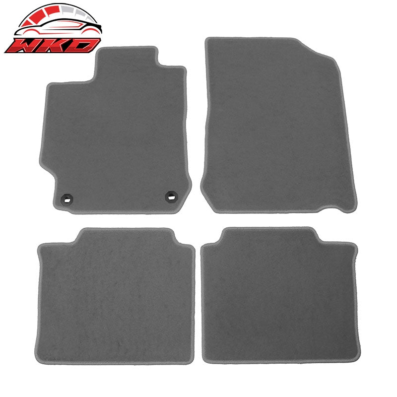 Wholesale 12-17 Toyota Camry Floor Mats Nylon Grey Non-Slip Auto Carpets 4Pcs Set