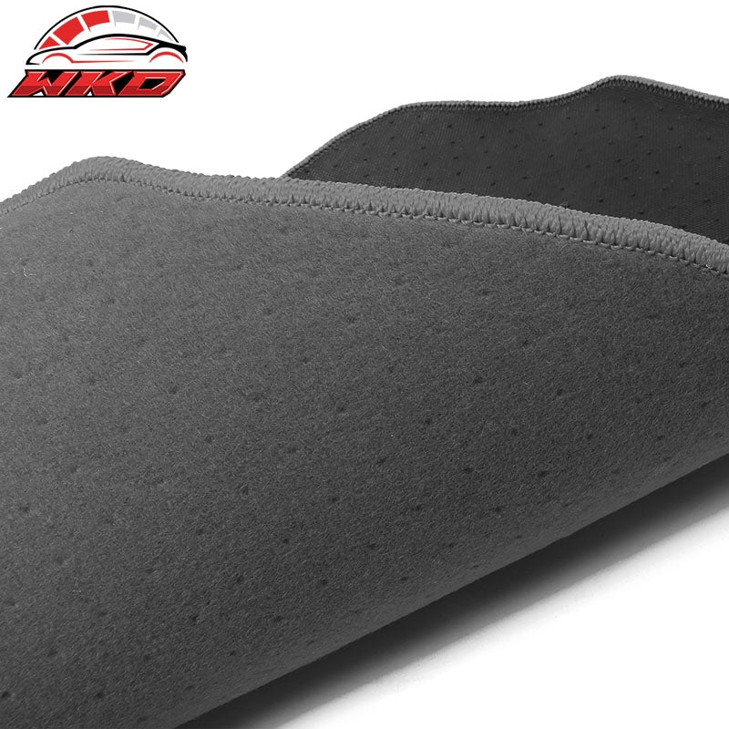 Fits 12-17 Toyota Camry Floor Mats Nylon Grey Non-Slip Auto Carpets 4Pcs Set